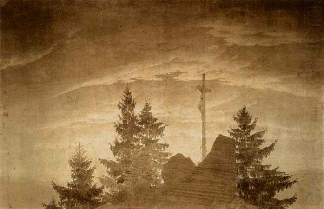 Cross in the Mountains, Caspar David Friedrich